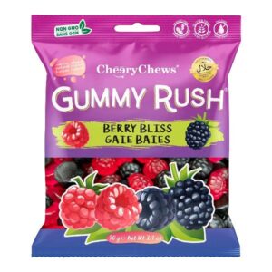 Gummy Rush Berry Bliss Gummy Candy 3.1oz 12ct